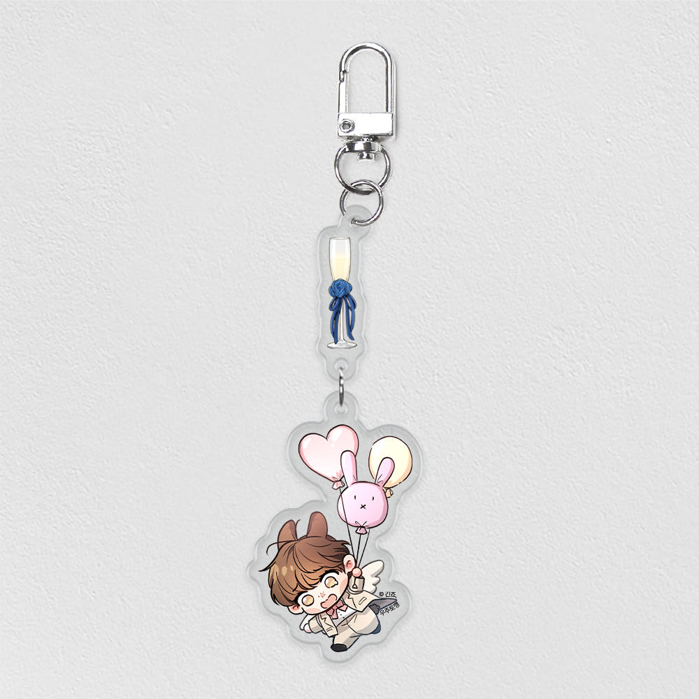 POP THE BEYOND Acrylic Keychain - Love History Caused by Willful Negligence