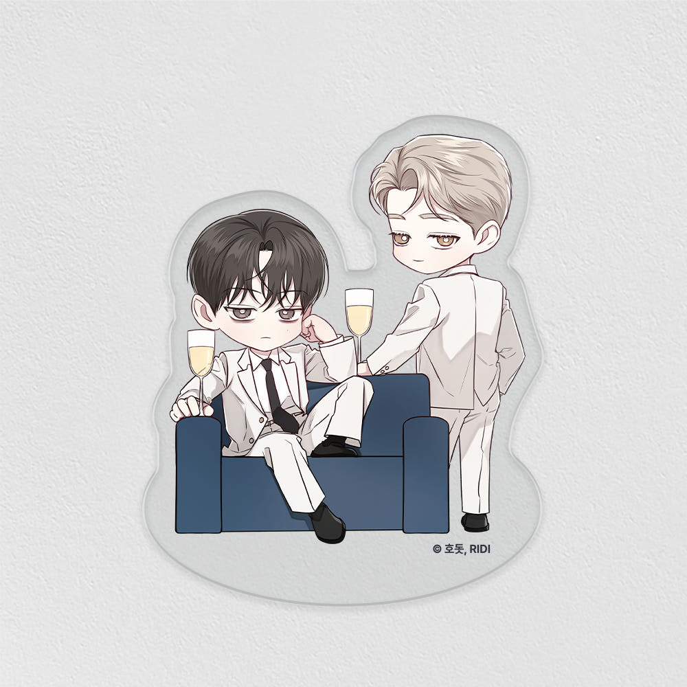POP THE BEYOND Freestanding Acrylic Stand - Between the Lines
