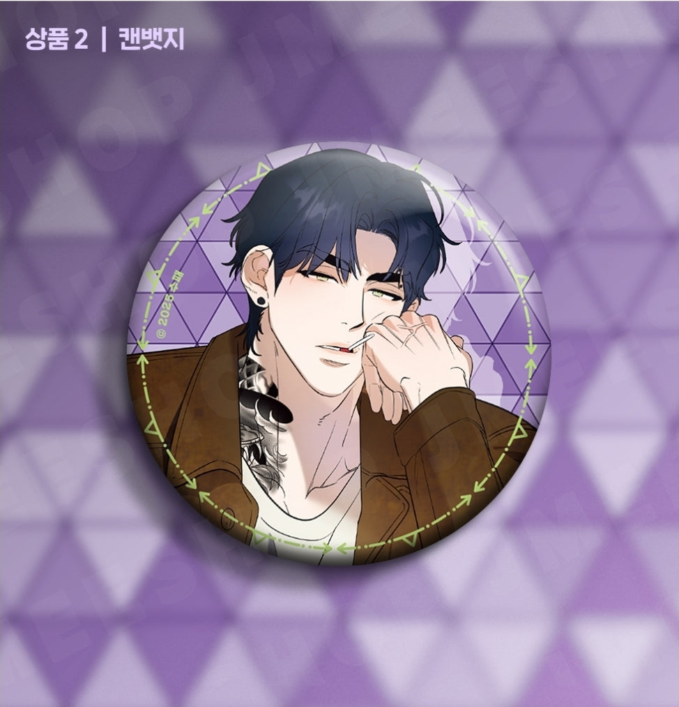 Ghostly Vendetta - Scene Acrylic Stand, Can Badge