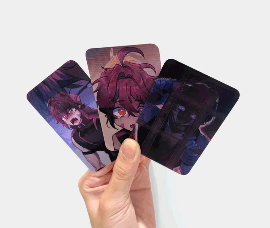 Dark Fall Lenticular Card