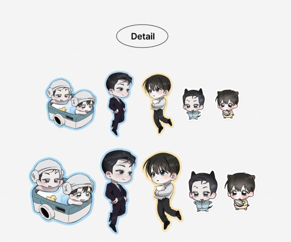 Close-Up Sticker Set
