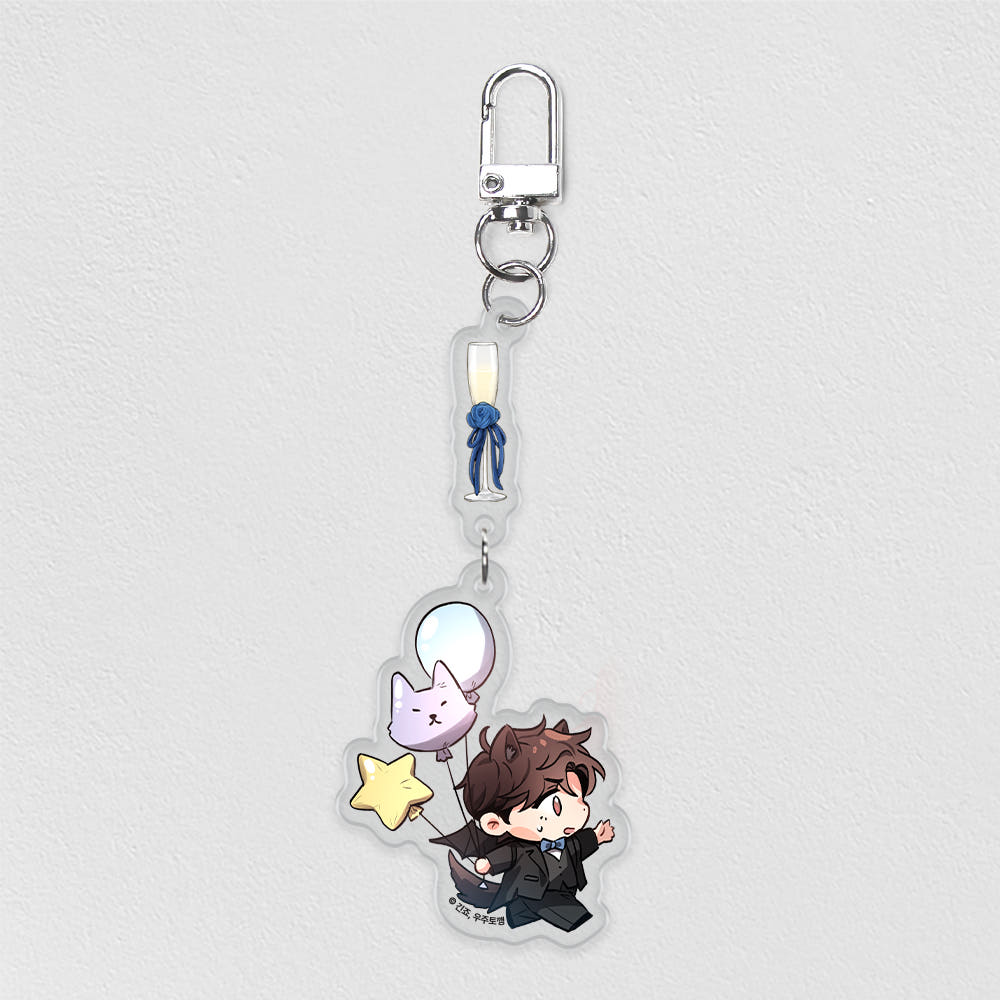 POP THE BEYOND Acrylic Keychain - Love History Caused by Willful Negligence
