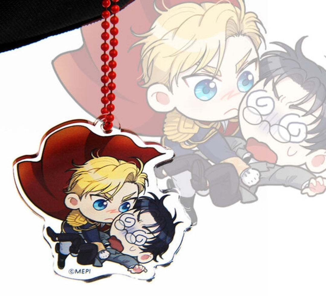 The Duke and the Tutor Acrylic Keychain