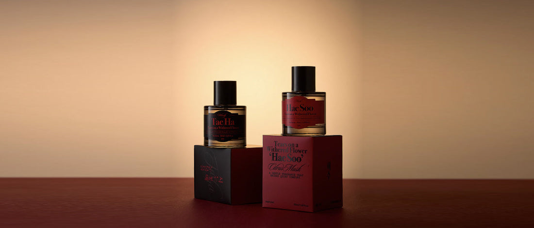 Tears on a Withered Flower Perfume Delivery Notice