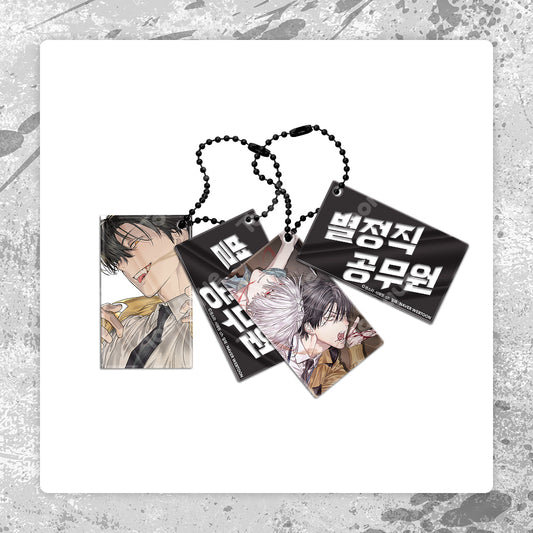 [Pre-order] Special Civil Servant Slide Keyring