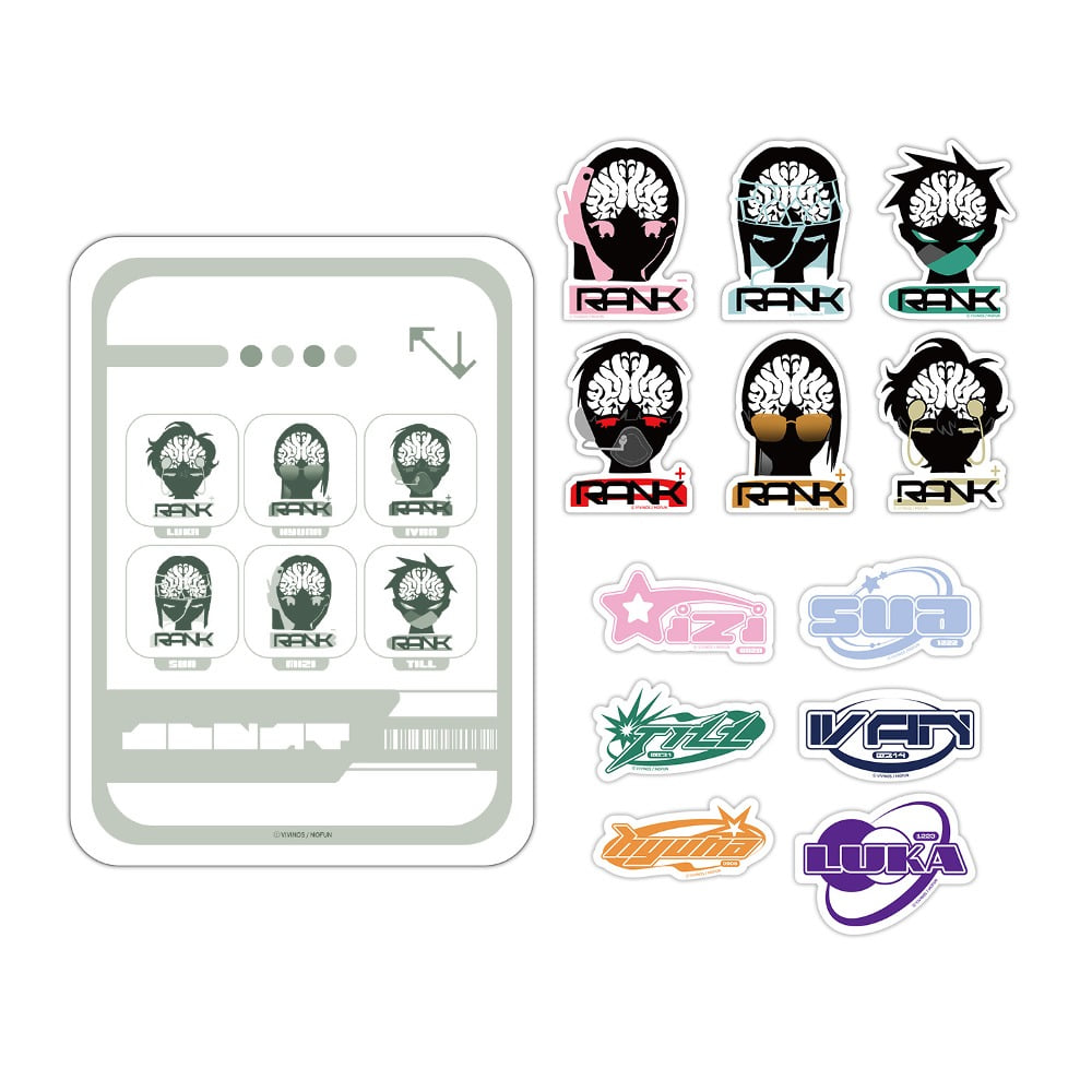 ALIEN STAGE ANAKT GARDEN COLLECTION Tin Case+Sticker Set