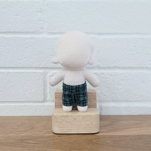 10cm Doll Vintage Check Pants