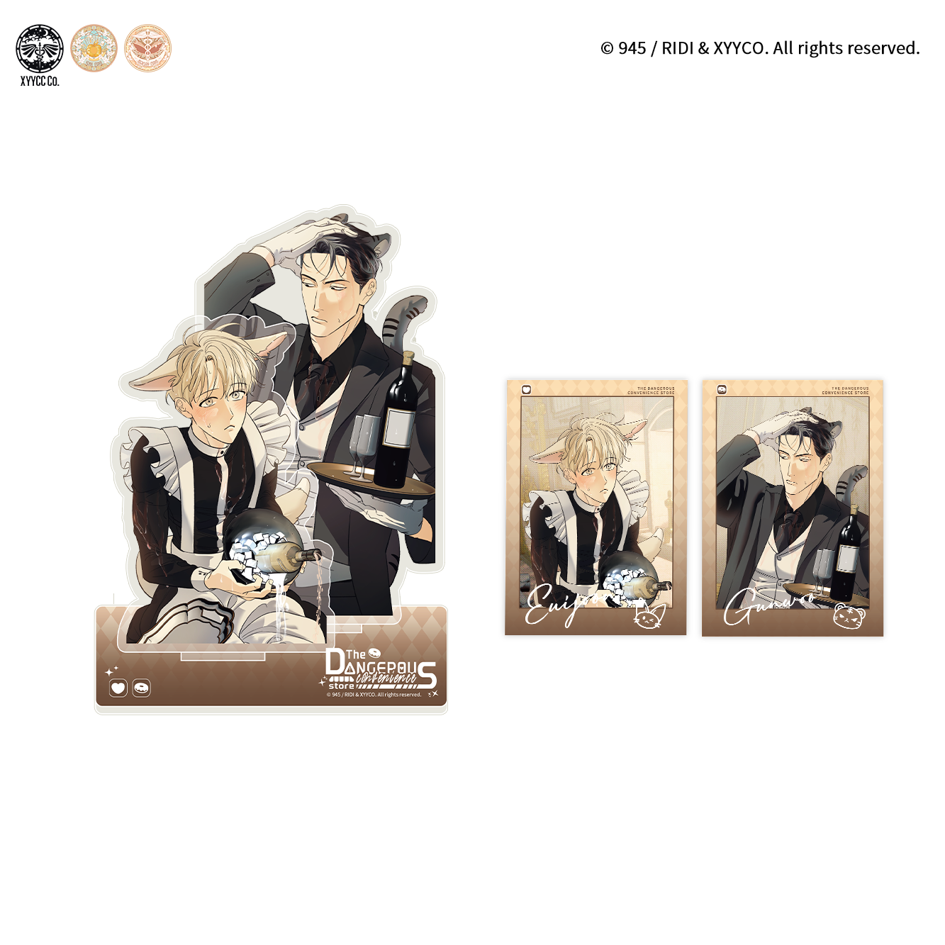 [CH][Pre-order]The Dangerous Convenience Store "Dazzling Danger" Afternoon Tea Acrylic Stand