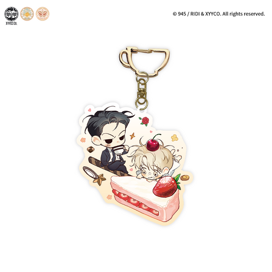 [CH][Pre-order]The Dangerous Convenience Store "Dazzling Danger" Afternoon Tea Acrylic Keychain