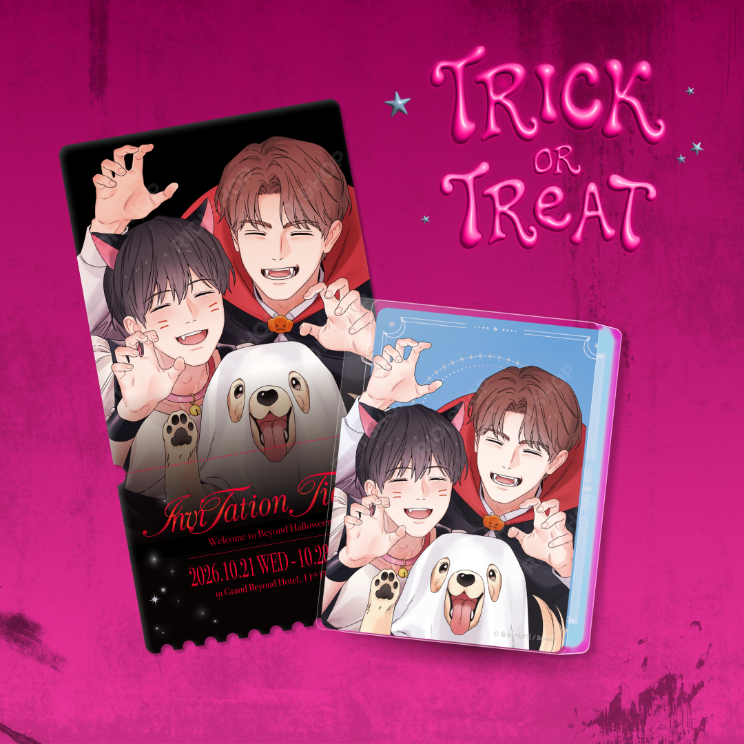 [TRICK OR TREAT] Reunion Layered Acrylic Block + Ticket-Style Photocard