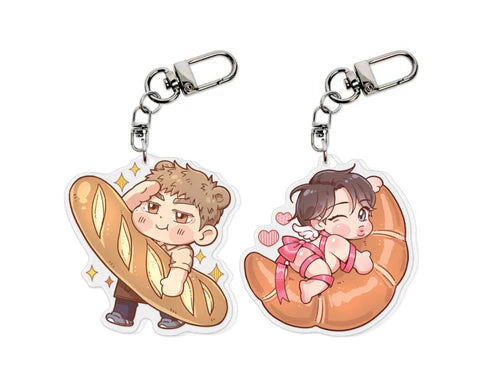 Honey Bear Acrylic Keychain