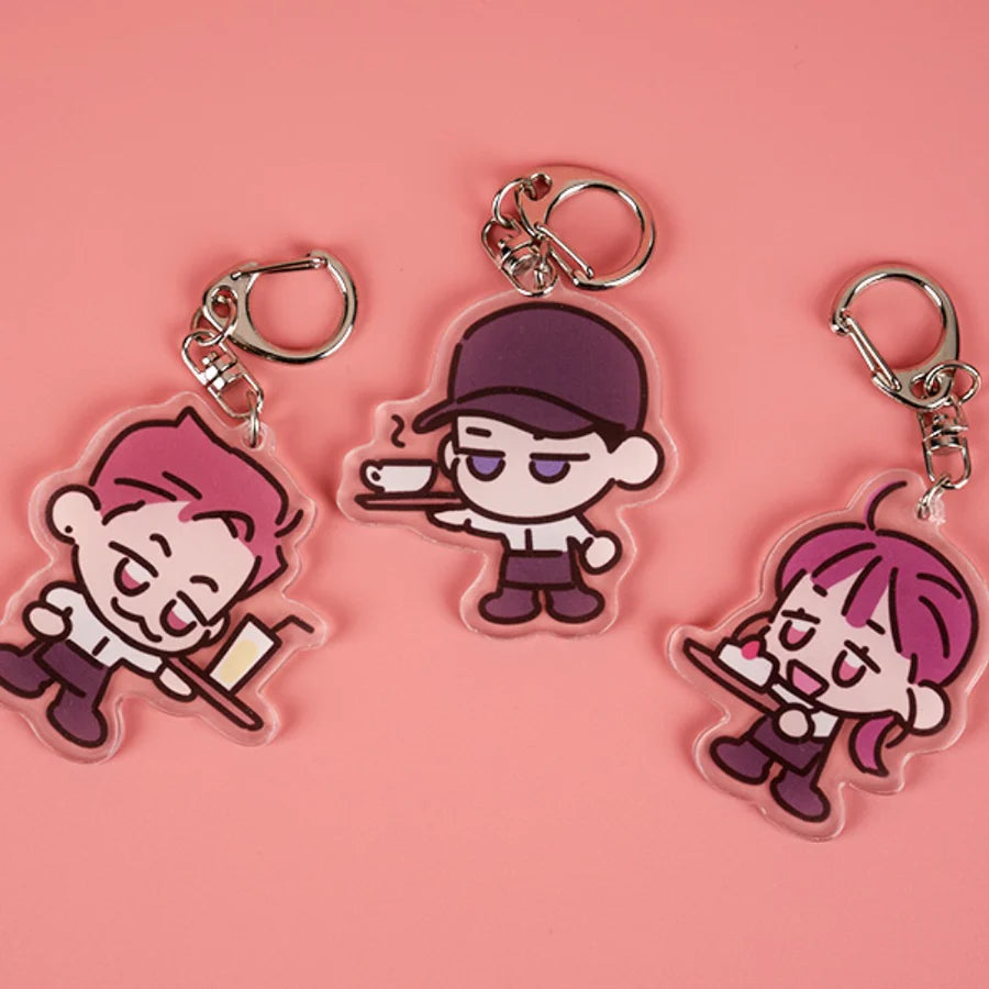 Semantic Error SD Characters Acrylic Keychains