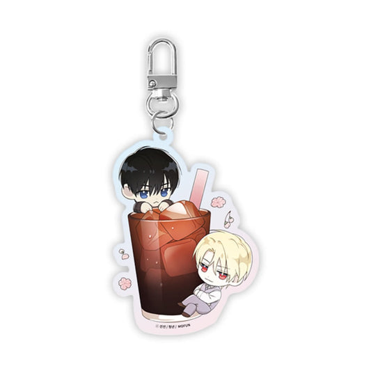 Guiding Hazard Acrylic Keychain