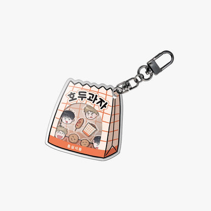 Red Thread Quest Acrylic Shaker Keyring