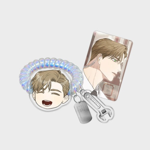 [Pre-order] Kiss Me If You Can Bodyguard Earpiece Style Hair Tie