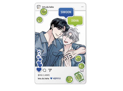 [Preorder] Home Five  Transparent PC & Sticker Set