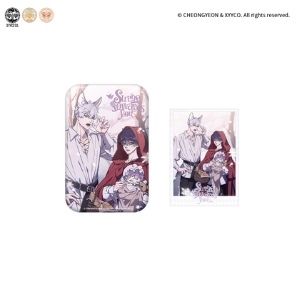 [CH] [Pre-Order] Mercury Studios x Surge Towards You "Fairy Tale" Square Badge Set