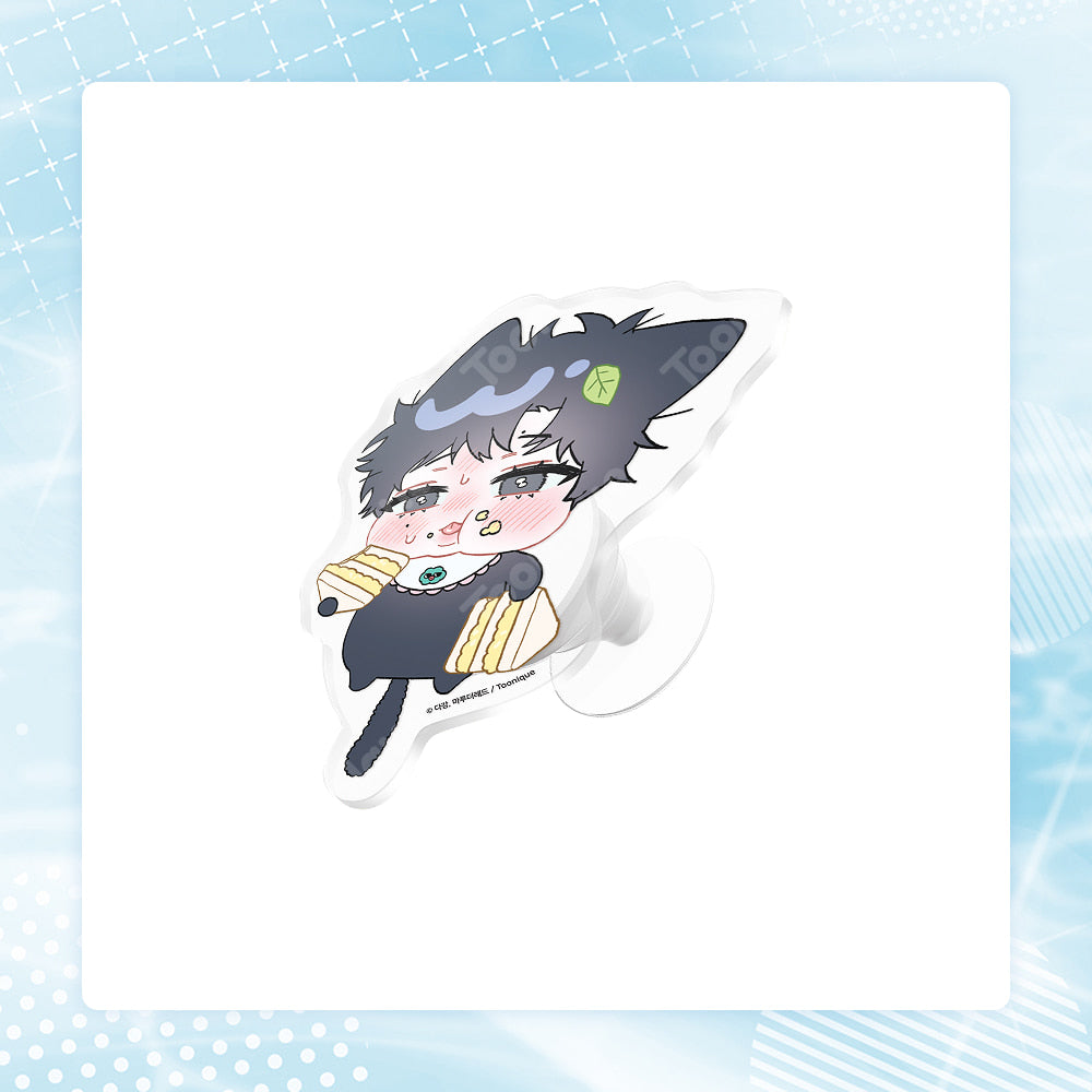 Stay Out of My Head! Acrylic Mobile Phone Holder