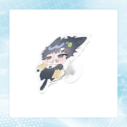Stay Out of My Head! Acrylic Mobile Phone Holder