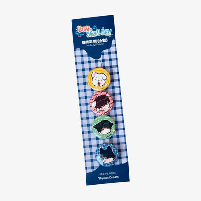[Pre-order] Paws & Claws Pin Button Set