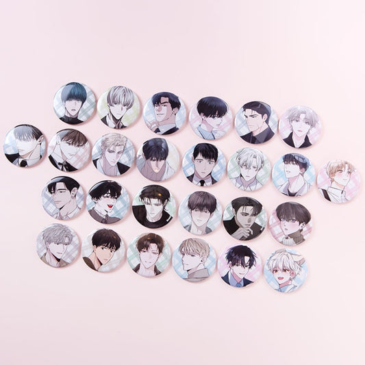 Noctea Pop-up: Us in Bloom Random Can Badge  Type A (13 Types)