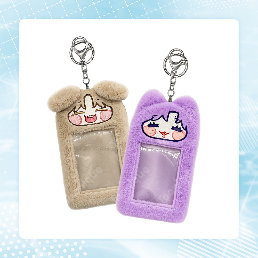 Stay Out of My Head!  Fluffy Photo Card Holder