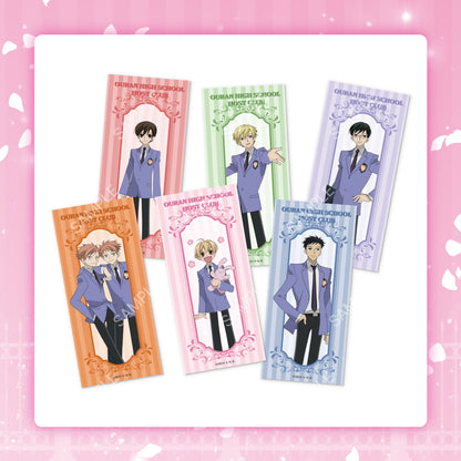 Ouran High School Social Club - Transparent Bookmark SET