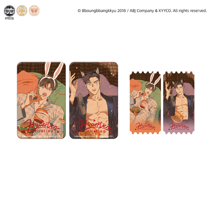 [Pre-order] Mercury Studios  x Hyperventilation "Movie Night"  Full Set + Bonus Polaroid