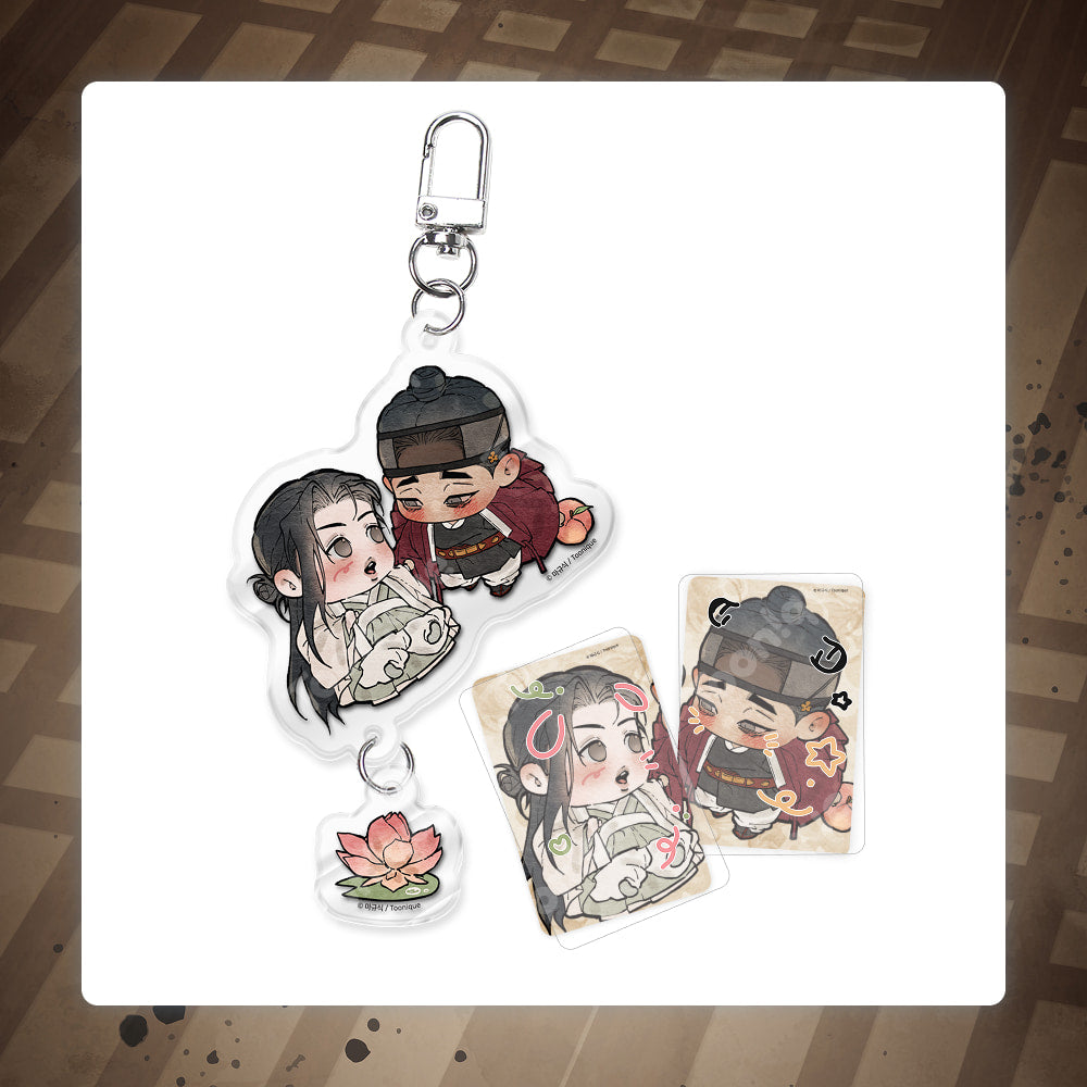 [Pre-order] Heart of the Lotus Acrylic Keyring Set
