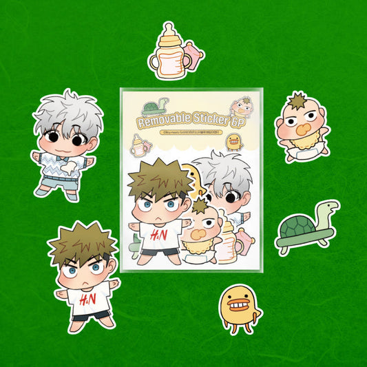 Boy Meets Girl Removable Stickers