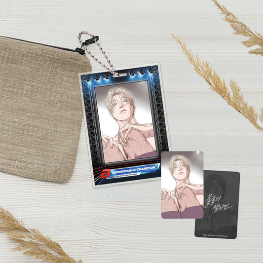 Indomitable Champion Acrylic Card Holder