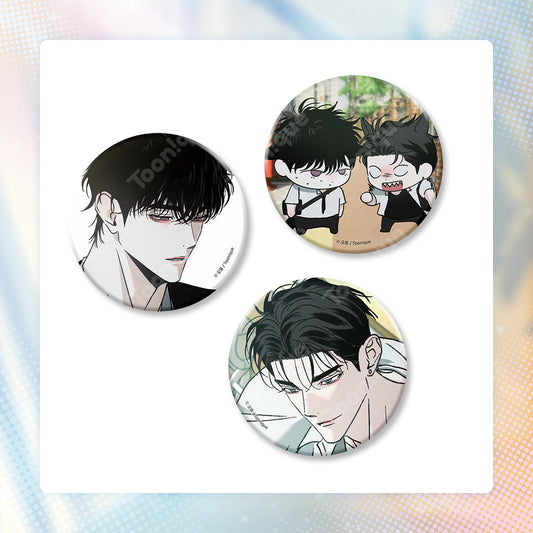 [Pre-order] Author Oryu : The Secretive S.O.B Can Badge Set