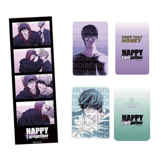[Pre-order] Happy Twogether 4 Cut + Photo Card Set