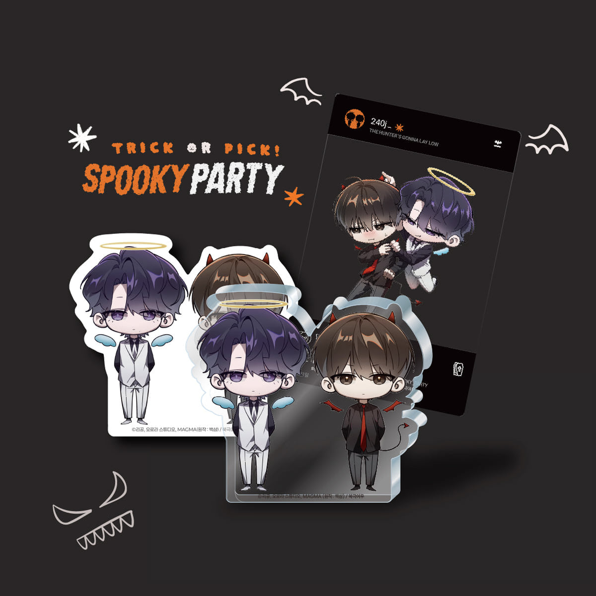 [Pre-Order] SPOOKY PARTY MINI Acrylic Block Set