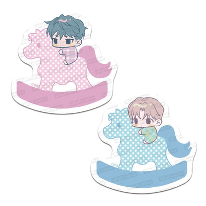 Pond Where Flowers  Big Cut-Out Sticker