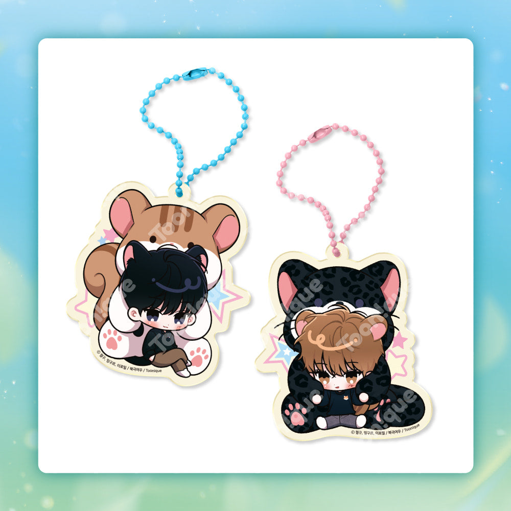 Summertime Acrylic Keychain