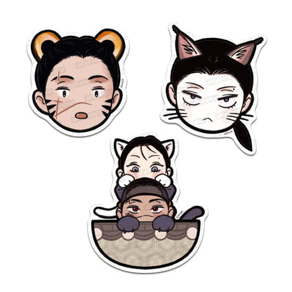 Steel Under Silk Big Cut-Out Sticker Set
