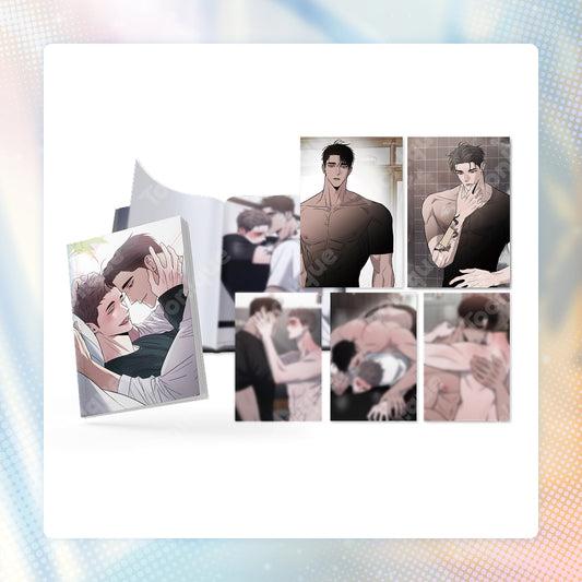 [Pre-order] Author Oryu : Opposites Attract  +19 Illustrated Postcard Book