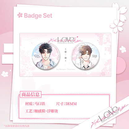 [CH][Pre-order] Love History Caused by Willful Negligence Falling Cherry Blossoms Series