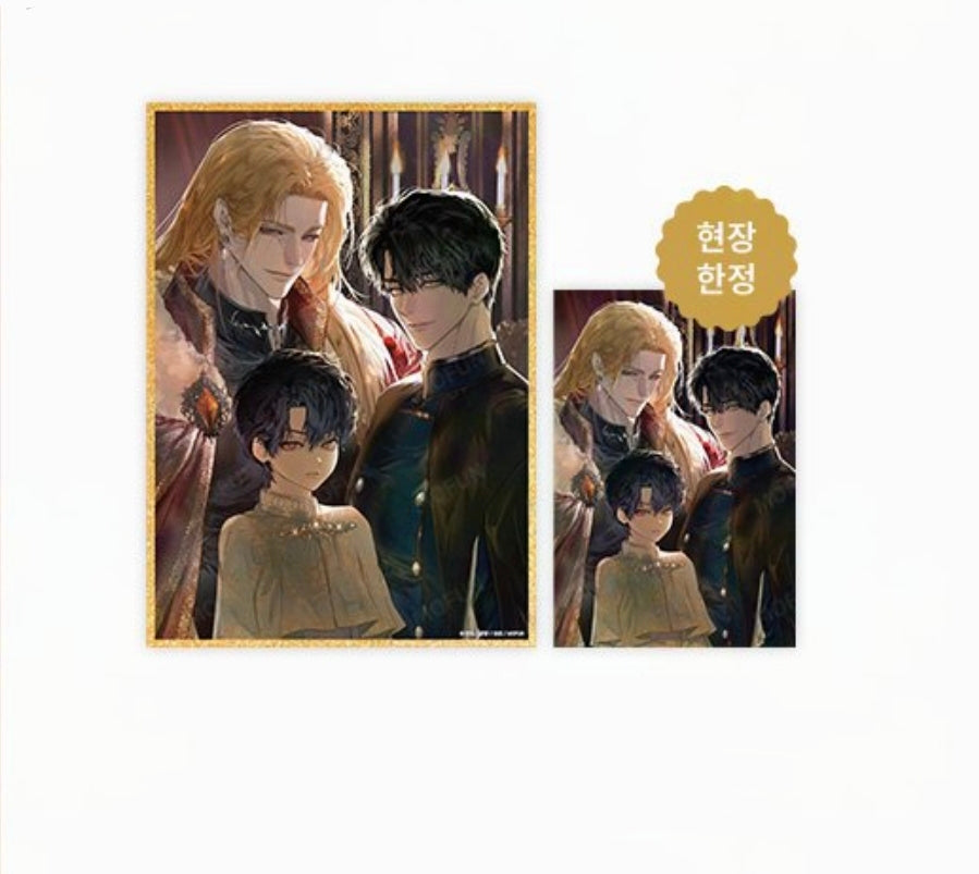 [Pre-order] The Search for Alosha Acrylic Glitter Artboard Set