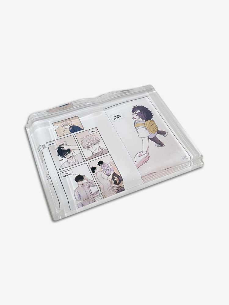 Low Tide In Twilight Glass Book Weight