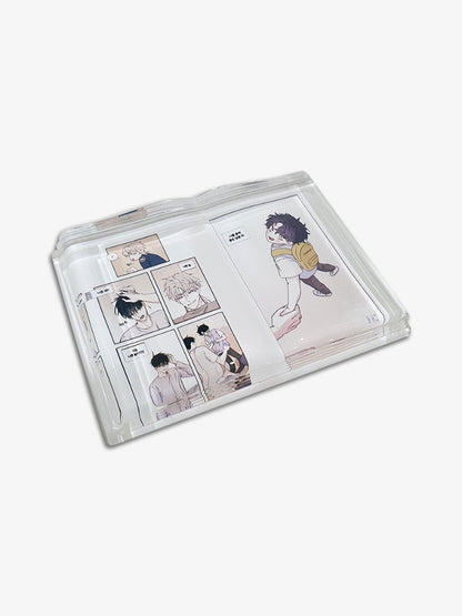 Low Tide In Twilight Glass Book Weight