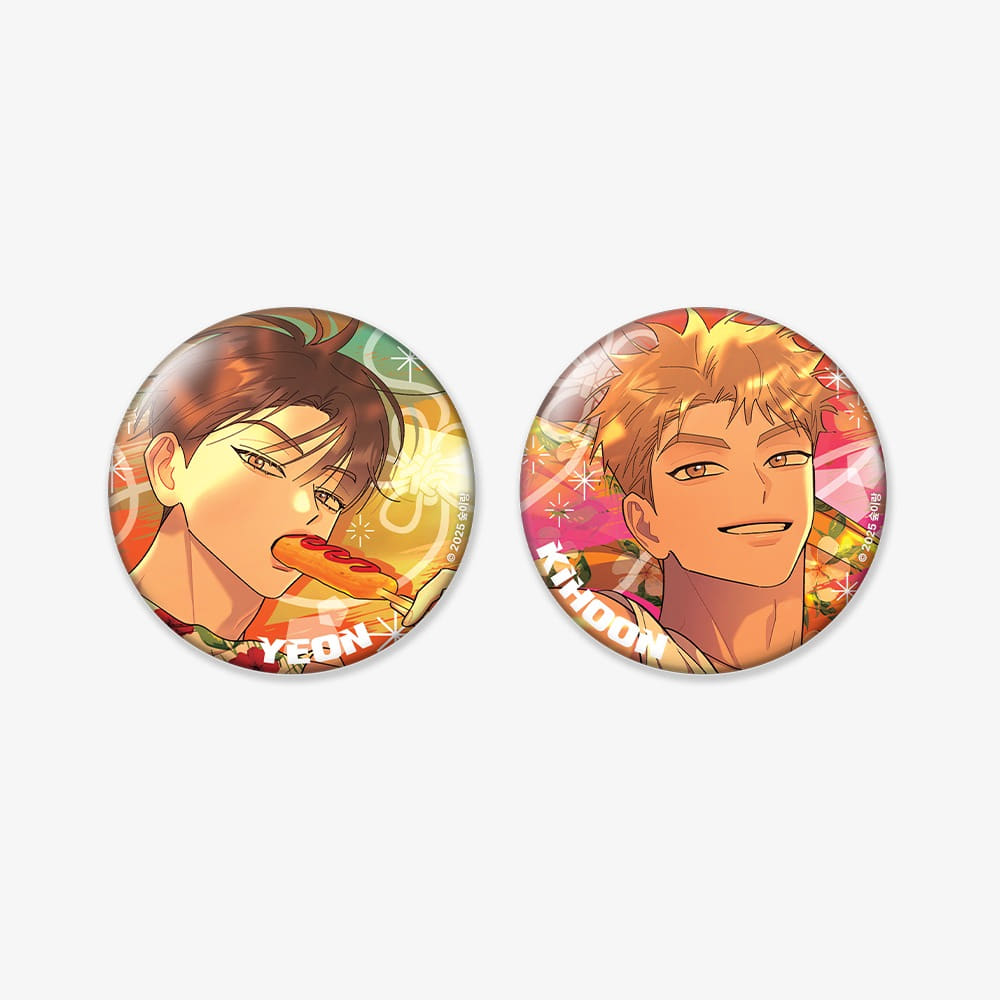 Red Thread Quest Can Badge Set