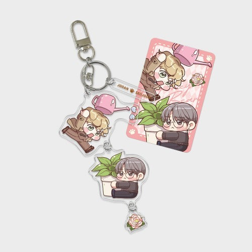 [Pre-order] Honey Bear Joo-Ahn & Seojun Keyring Set