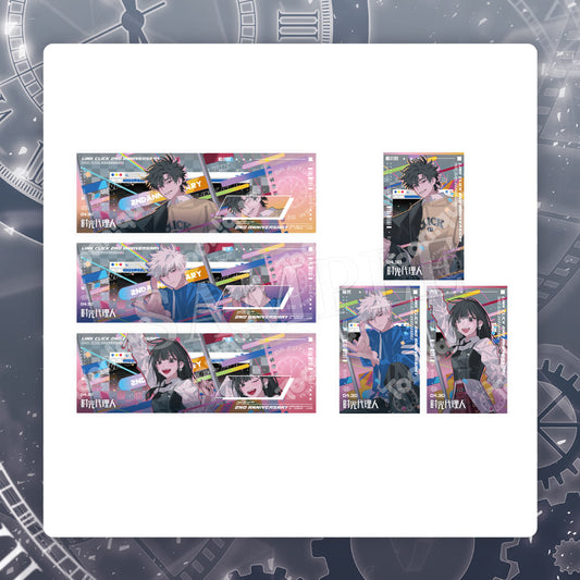 LINK CLICK: Shining Moment Holographic Card Set