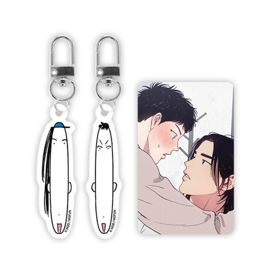 1 to 10 Long-long Jung-Gun Acrylic Keyring Set