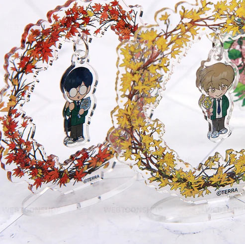 Spinach Bouquet Four Seasons Hanging Acrylic Stand