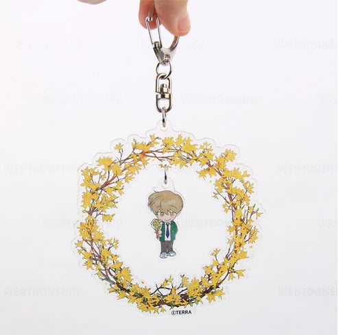 Spinach Bouquet Four Seasons Keychain