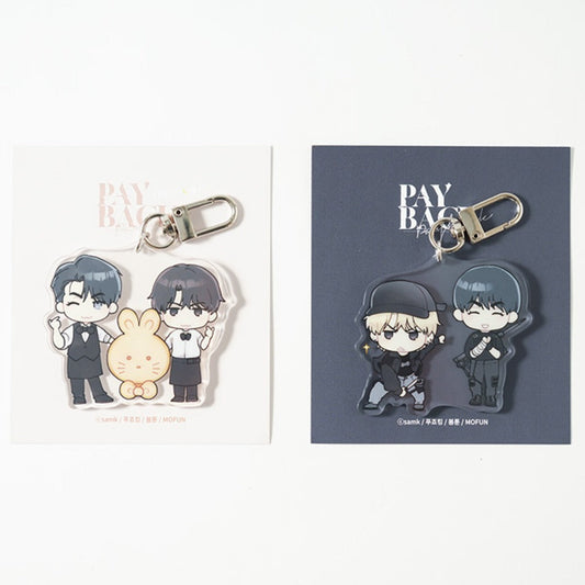 Payback Acrylic Keychain