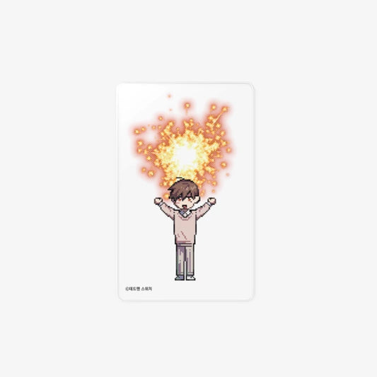 Dead Man Switch Transparent Photo Card